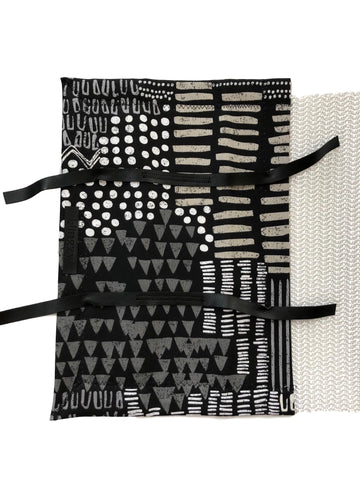 Blingzy®Jewelry Travel Roll - SAHARA SANDS with White Liner