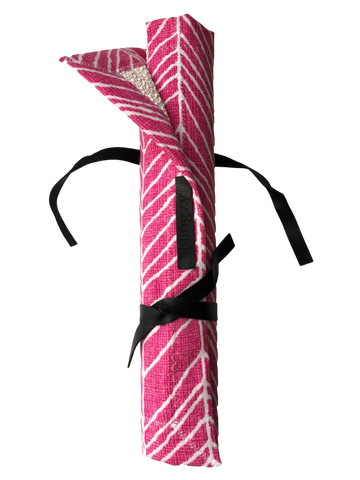 Spring Has Sprung blingzy® travel roll - Pink/white print with white liner