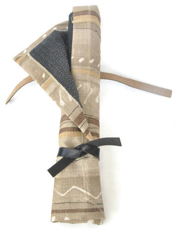 Blingzy® Jewelry Travel Roll - MOTHER EARTH with Black Liner