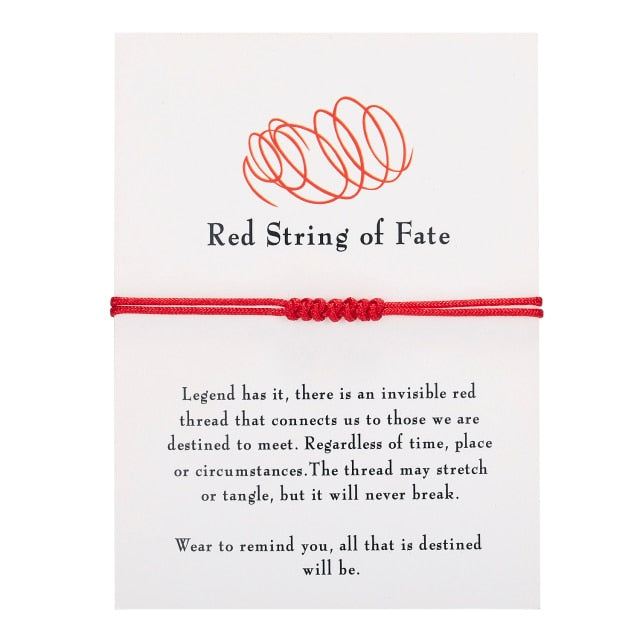 7 Knots Red String Bracelets for Protection Good Luck Amulet for Success Prosperity Handmade Rope Bracelets Lucky Charm Bangles