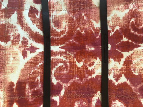 Blingzy® Jewelry Travel Roll - SUNSET SWIRLS with Tan Lining